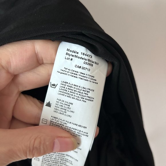 NWT Joseph Ribkoff Black Tunic w Gold Trim - Picture 5 of 6